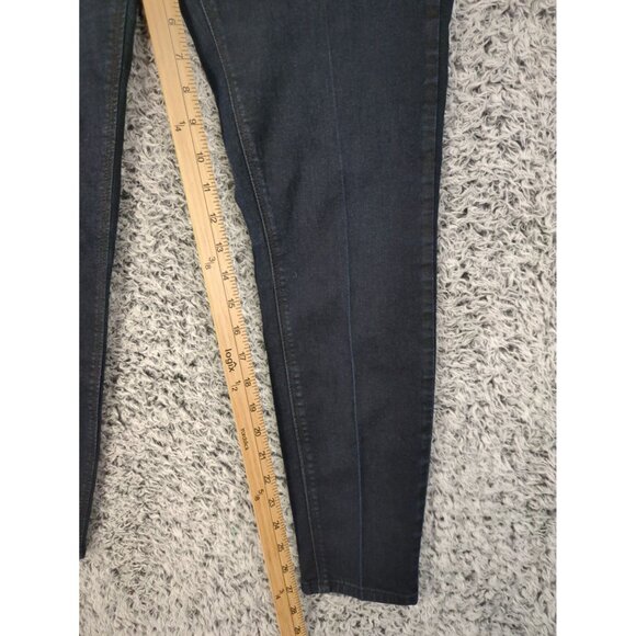 SPANX Jean Leggings Womens SZ L Blue 2310 Alexia Skinny‎ Shaping Coated Slimming - Picture 6 of 12